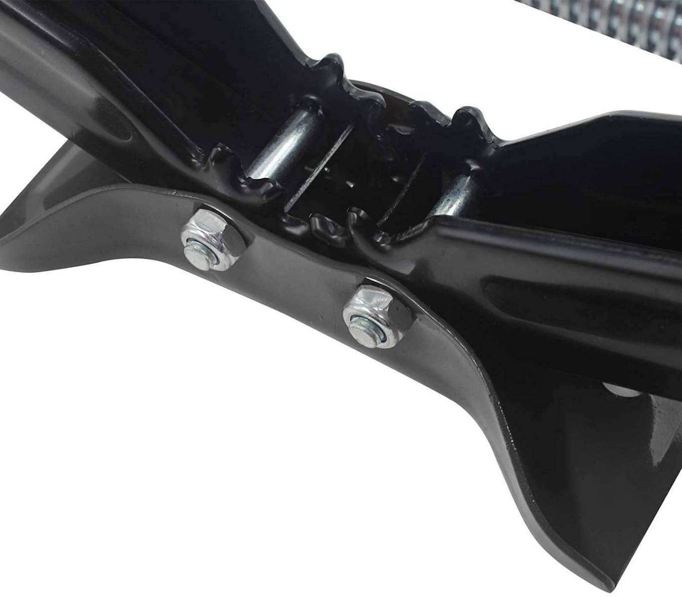 Set Of 2-2 1/4 Ton 24″ RV Stabilizer Scissor Jack Low Profile Grade 8 Screw Drive Universal Bolt Plate-9858