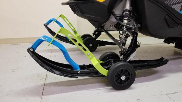 2 Pack Sled Dollies - Sled Wheels - Snowmobile Dolly - Ski Wheels - Sled Roller-7663