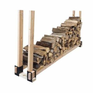 Combination Workbench/ Firewood Log Bracket Set-0