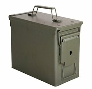 New Unissued PA60-60MM Military Grade Ammo Box/Can All Steel Ammo Box-0