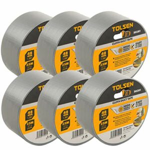 6 Pack - Cloth Duct Tape 48MM*25M-0