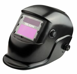 Affordable Welding Helmet, auto-Darkening face Shield, Fully Automatic Protection, Solar and Lithium Powered
