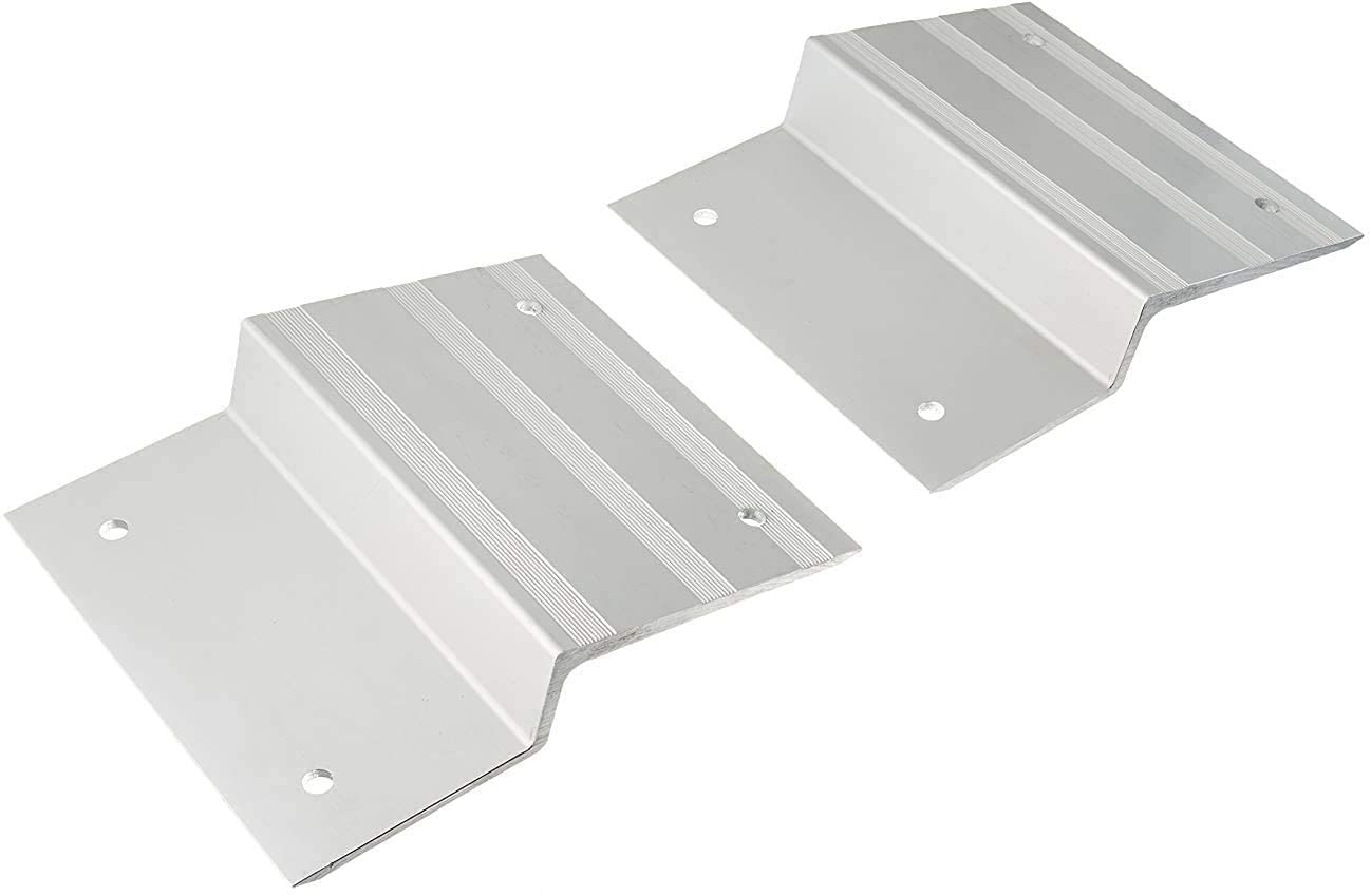 ALUMINUM RAMPS TOP PLATE – 8″ WIDTH – CHANGES WOOD PLANKS TO RAMPS-9810