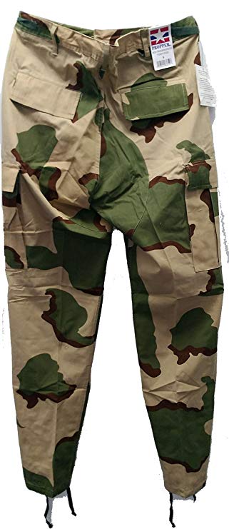 3 Colour Desert Tan BDU Field Pants-7594