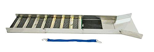 50" Aluminium Folding Sluice Box Includes Carpet, Miners Moss Matting, and expanded Metal to Help Trap fine Gold-7451
