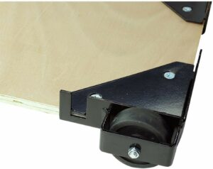 Set of 2 Universal 500 Lbs Load Capacity Mobile Base with 6″ Corners