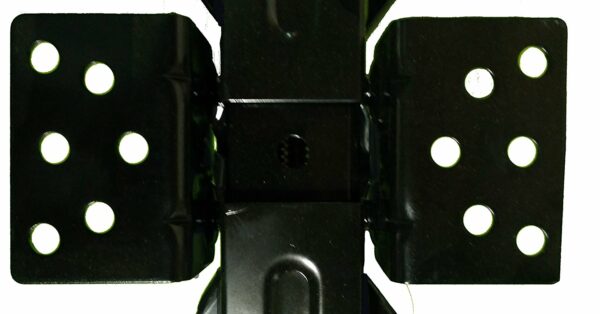 2 Pack Combo - 5000lbs Rv Stabilizer Scissor Jack Combo Pack - 24" W/Handle, 8pc Screws & Socket - 36488-7447