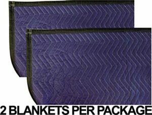 2 Pack 80" X 96" Moving Blanket Pads - 2.7KG Each