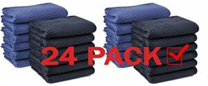 24 Pack 72" X 45" 2lb Moving Blanket Pads-0
