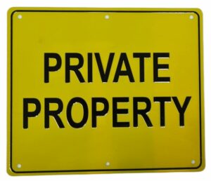 Private Property Sign-0