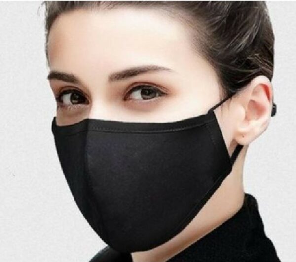 3 Layer - Reusable SRF- 594 Siliade 100 Treated Face Mask With P.P Melt Blown Filter Stops Over 99% Of Antimicrobial Activity-9312