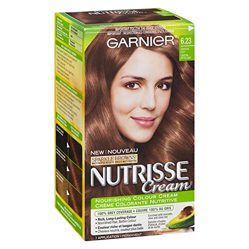 Garnier Nutrisse Cream Permanent Hair Colour (6.23) 3 PACK-0