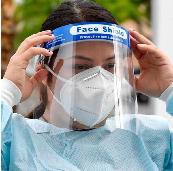 Protective Isolation Face Shield - 10 Pack-0