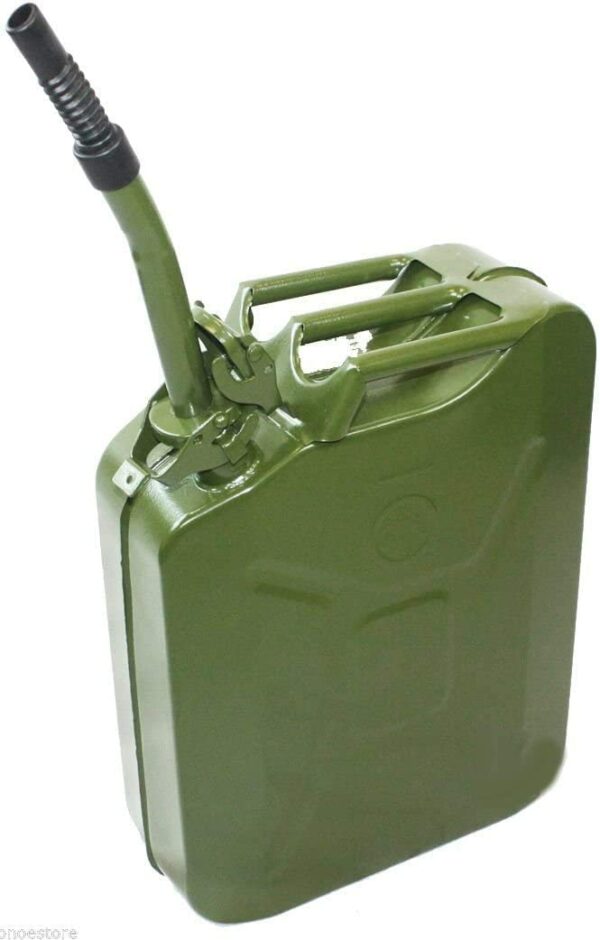 4 Pack - UN Certified Jerry Can 20L with Filler Tubes Included-10206