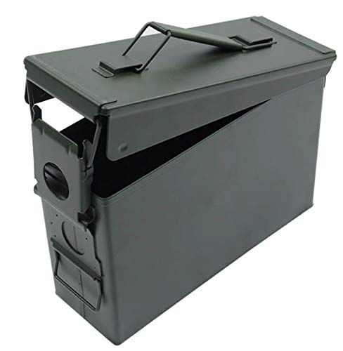 New Unissued Military Grade M19A1/.30 Cal Steel Ammo Box/Can-0