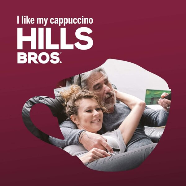 Hills Bros Cappuccino French Vanilla, 16 Ounce (Pack of 6)-9978