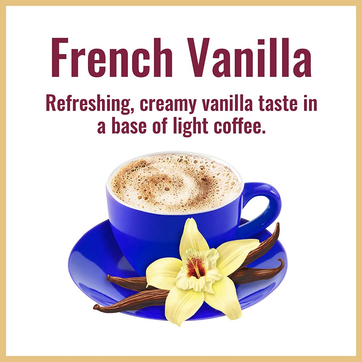 Hills Bros Cappuccino French Vanilla, 16 Ounce (Pack of 6)-9982