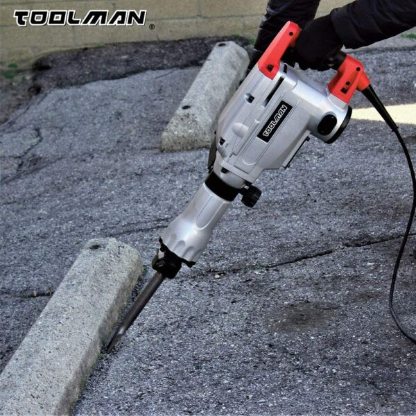 Toolman 12.5A Electric Demolition Jack Hammer Concrete Breaker with case LT5104-9944