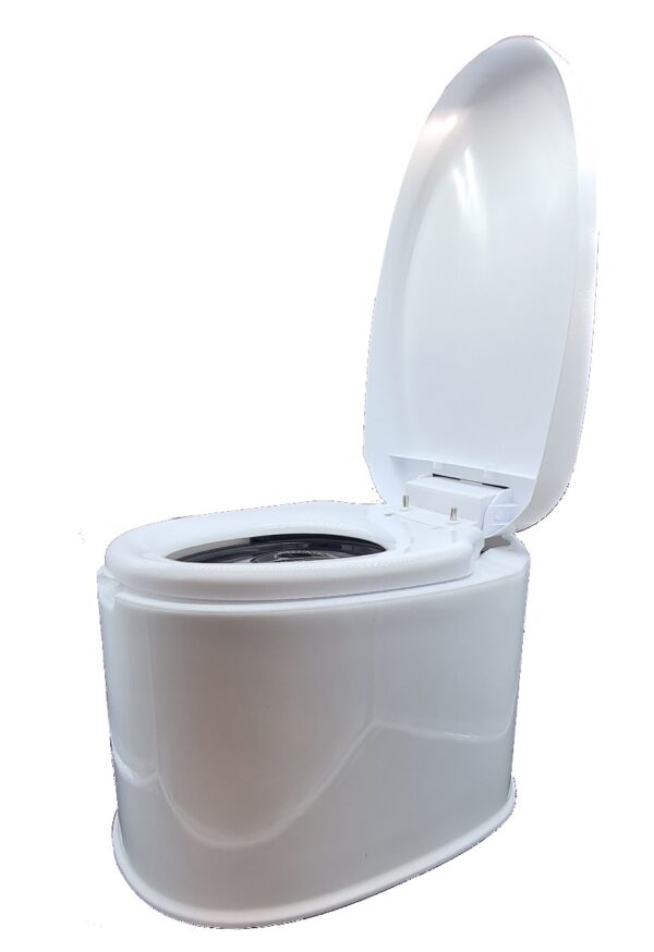 Portable Plastic Toilet - 400 lb Capacity-10844