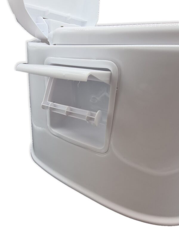 Portable Plastic Toilet - 400 lb Capacity-10843