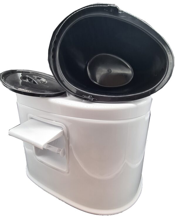 Portable Plastic Toilet - 400 lb Capacity-10845