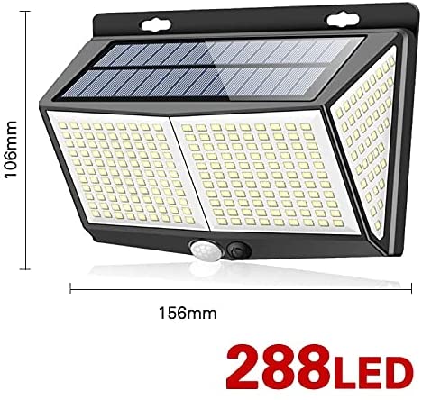 288 LED Solar Powered Motion Sensor Lamp-10224