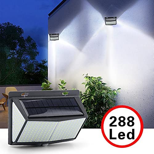 288 LED Solar Powered Motion Sensor Lamp-10225