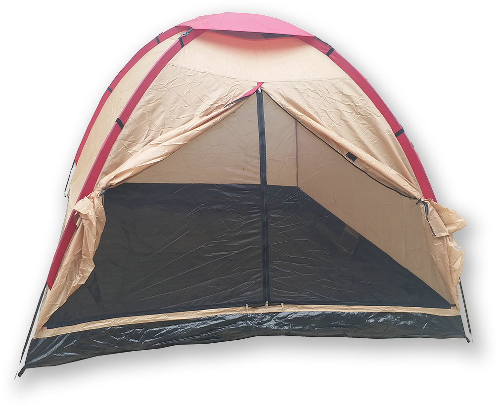 Sierra 4 Person Dome Tent - 7' x 8' x 5'H With Top Fly-0