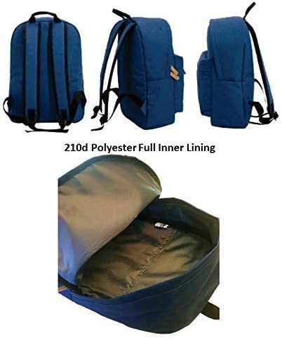 Water Resistant School/Travel Backpack (Teenage Size/Laptop Fit)-10949