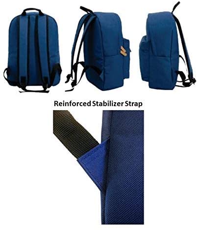 Water Resistant School/Travel Backpack (Teenage Size/Laptop Fit)-10948