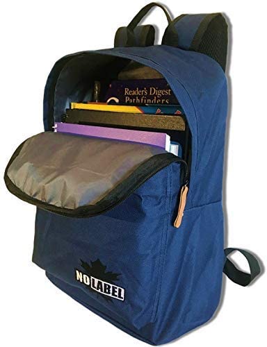 Water Resistant School/Travel Backpack (Teenage Size/Laptop Fit)-10944