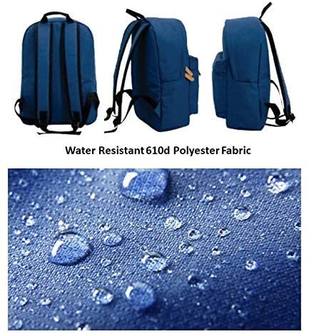 Water Resistant School/Travel Backpack (Teenage Size/Laptop Fit)-10947