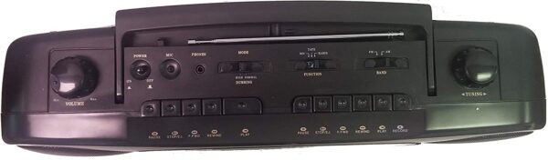 Vintage Sur Sangeet CR-320 - Stereo Radio / Double Cassette / Player Recorder-11007