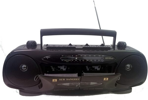 Vintage Sur Sangeet CR-320 - Stereo Radio / Double Cassette / Player Recorder-11008