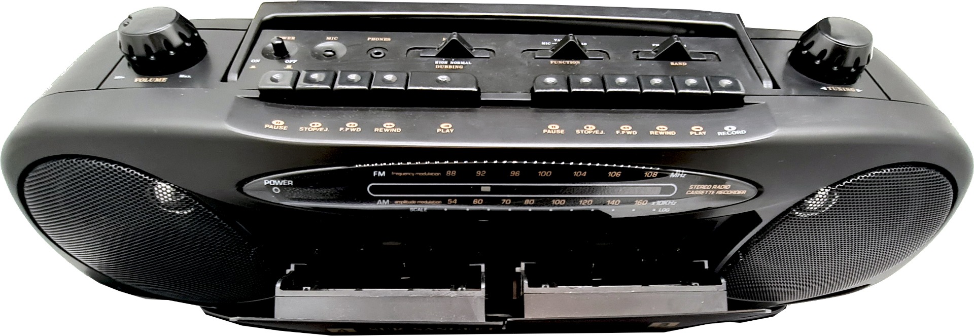Vintage Sur Sangeet CR-320 – Stereo Radio / Double Cassette / Player Recorder-11006
