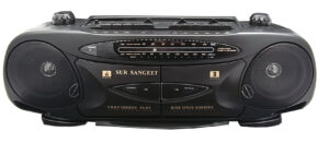 Vintage Sur Sangeet CR-320 - Stereo Radio / Double Cassette / Player Recorder-0