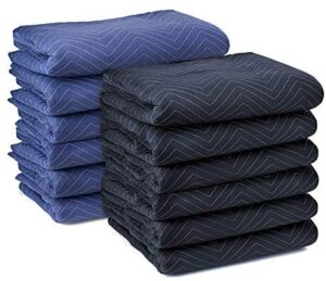 12 Pack 72" x 80" 2kg Moving Blanket Pads