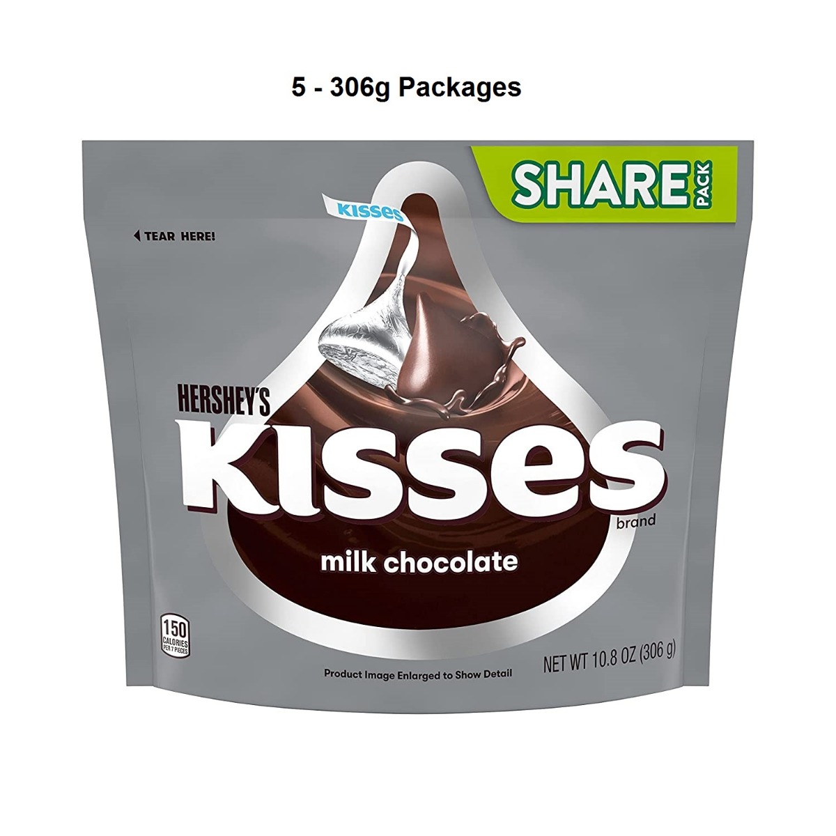 HERSHEY'S KISSES Milk Chocolate Candy, Halloween Candy