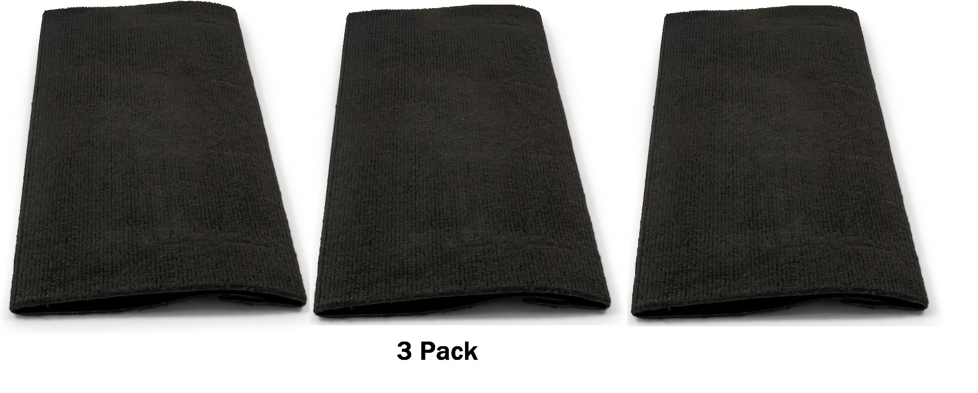 3 Pack – Black Premium Wrap Around RV Step Rug