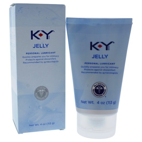 Jelly Personal Lubricant by K-Y for Unisex - 113g Lubricant - 6 Pack-0