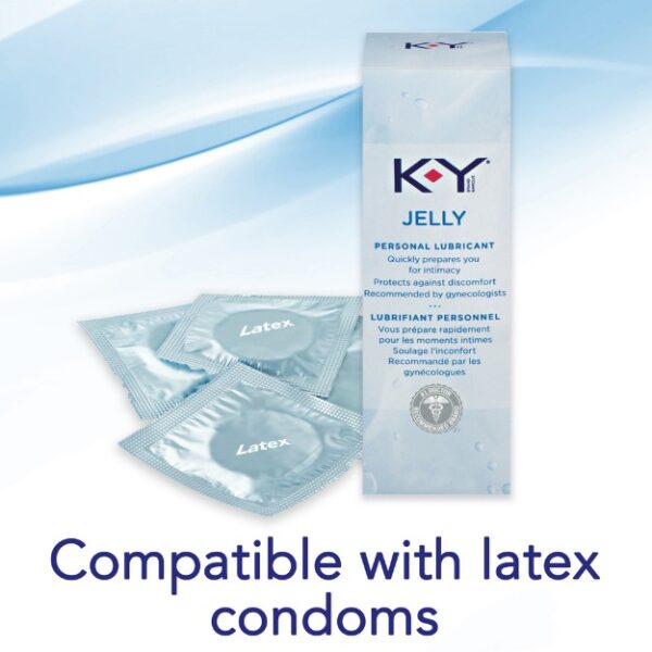 Jelly Personal Lubricant by K-Y for Unisex - 113g Lubricant - 6 Pack-11449