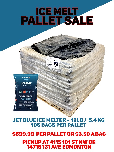 Ice Melt Pallet - 196 12lb/5.4kg Bags per Pallet -0