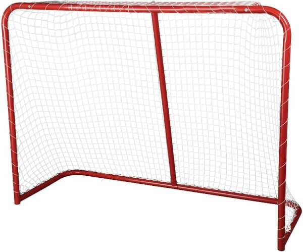 Sports Street Hockey Goal - Steel Street Hockey Net - All Weather Durable Outdoor Goal - 54" With 1.25" Tubing