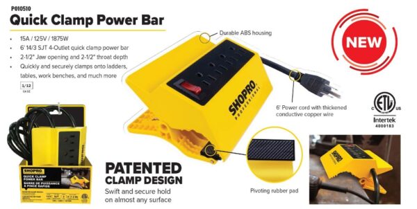 Quick Clamp Power Bar