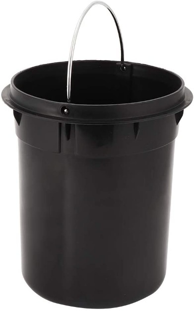 Trash Can Rubbish Bin 3L Household Stainless Steel Step Pedal Trash Can Garbage Bin-11901