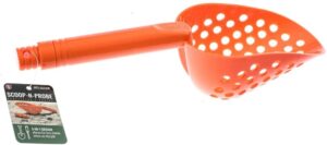14"/Orange Sand Scoop with hole and Brass Probe for Gold/Metal Detecting-12013