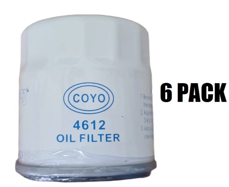 6 Pack – COYO 4612 OIL FILTER-0