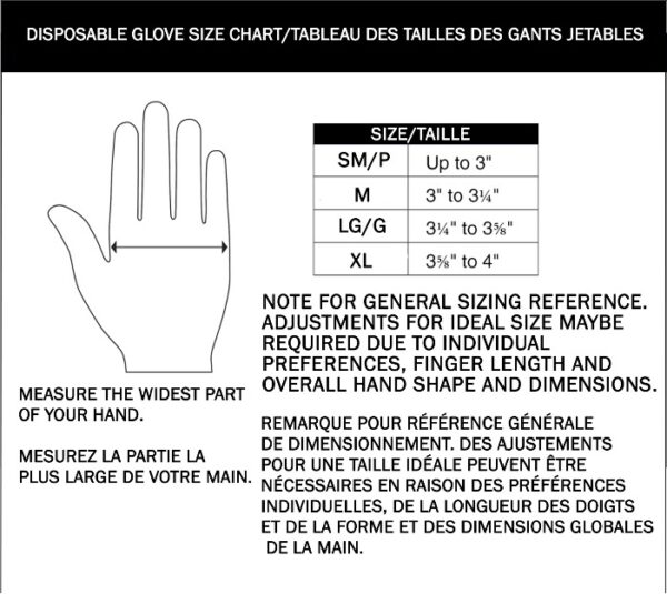1000 Pack - Pro Grade Black Nitrile Gloves 5 gram - 4 mill -12361