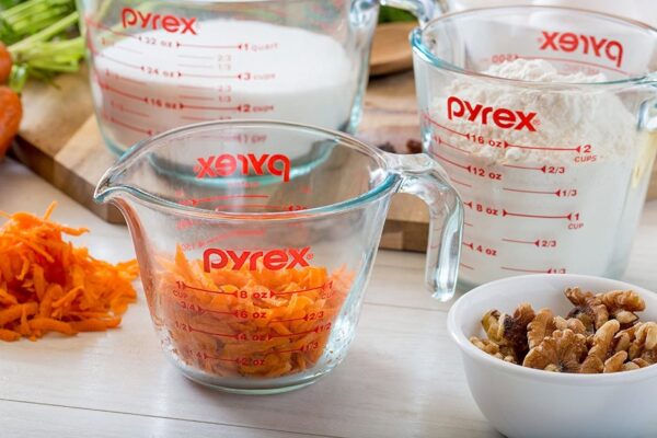 2 Pack - Pyrex Prepware 2 Liter/8-Cup Measuring Cup, Clear-12422