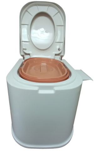 Halston Outfitters Portable Travel Toilet With Removable Bucket